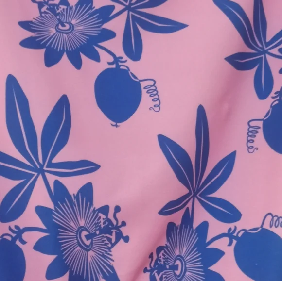 NWT Lime Ricki Passionfruit Highg Neck  One Piece Swimsuit - Picture 4 of 8